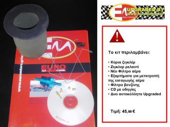 Δικύλινδρα 250, Kit αναβάθμισης καρμπυρατερ