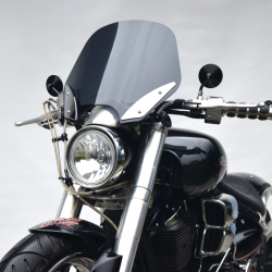 YAMAHA XV 1700 ROAD STAR WARRIOR 2002-2010 - CHOPPER WINDSCREEN / WINDSHIELD