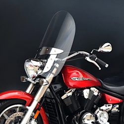 YAMAHA XVS 950 MIDNIGHT STAR / V-STAR 2009-2016 - CHOPPER WINDSCREEN / WINDSHIELD